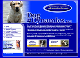 Dog Dynamics website