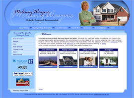 Melany Wayne website